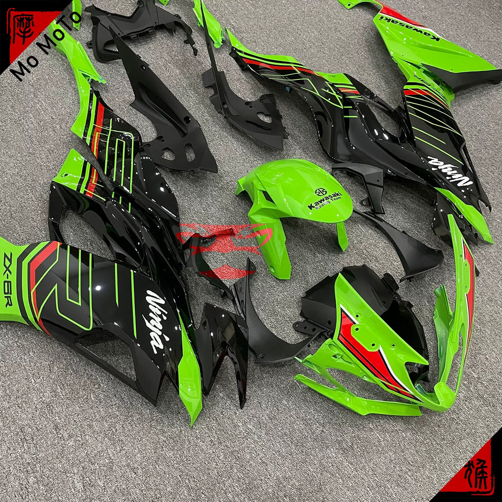 Suitable for Kawasaki ZX6R 636 13-17 2018 full body ABS classic version customized motorcycle fairing