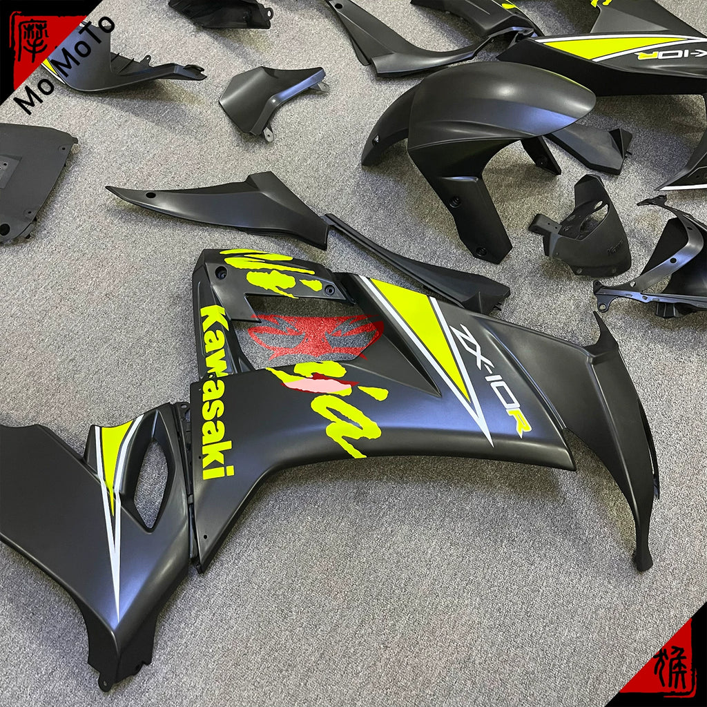 Suitable for Kawasaki ZX10R Big Bull 08-09-10 printed pattern modified motorcycle fairing ABS plastic